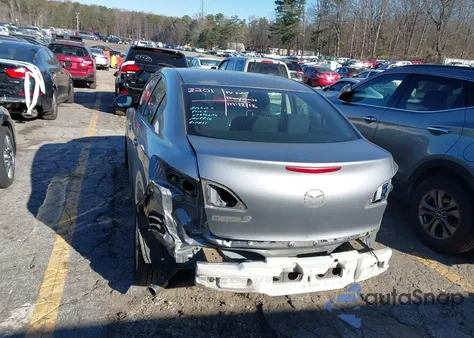 2011 Mazda Mazda3 I Touring z USA, uszkodzony, nr VIN JM1BL1VFXB1902364